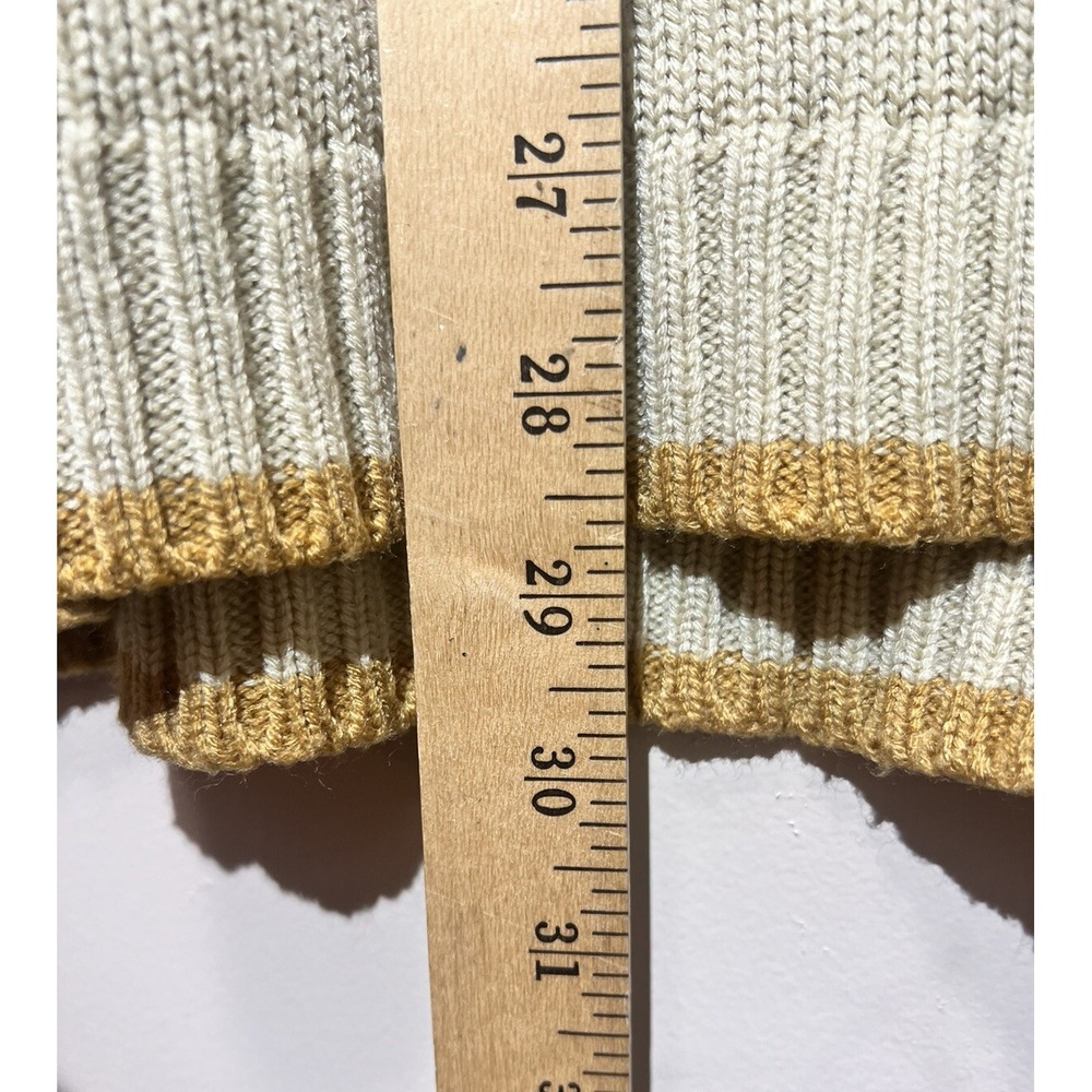 Southpole Texture Sweater‎ Cream Thick Cable Knit Mens XL Vintage - Picture 5 of 7